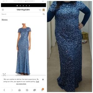 Adrianna Pappel size 14, Blue